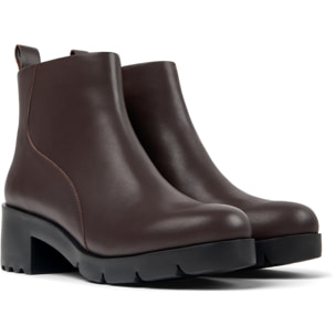 Botines - CAMPER Wanda - Marron - Cuero liso
