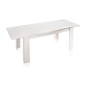 Mesa de comedor extensible Kana Blanco