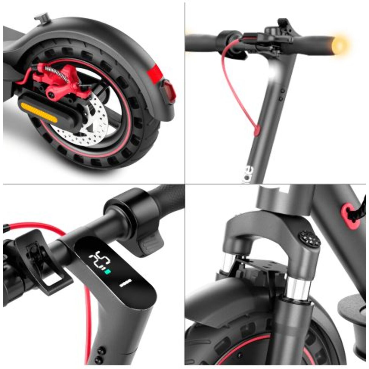 Trottinette Électrique UrbanGlide 100 PRO 2 –  10", 30 km, pliable et confort