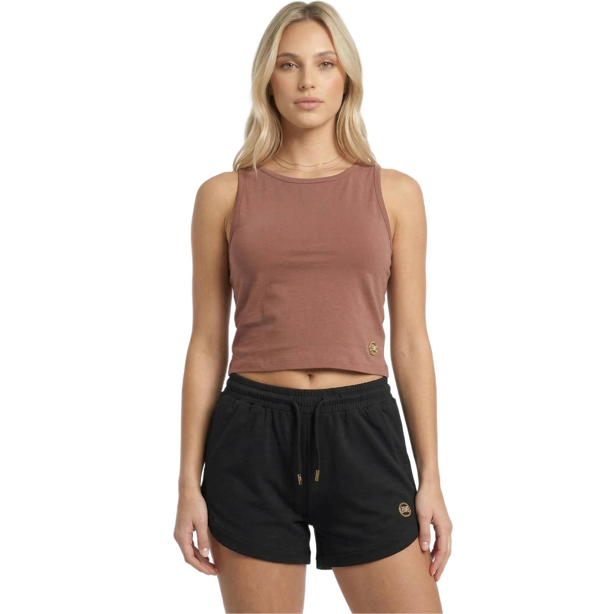 Camiseta sin mangas elegante para mujer