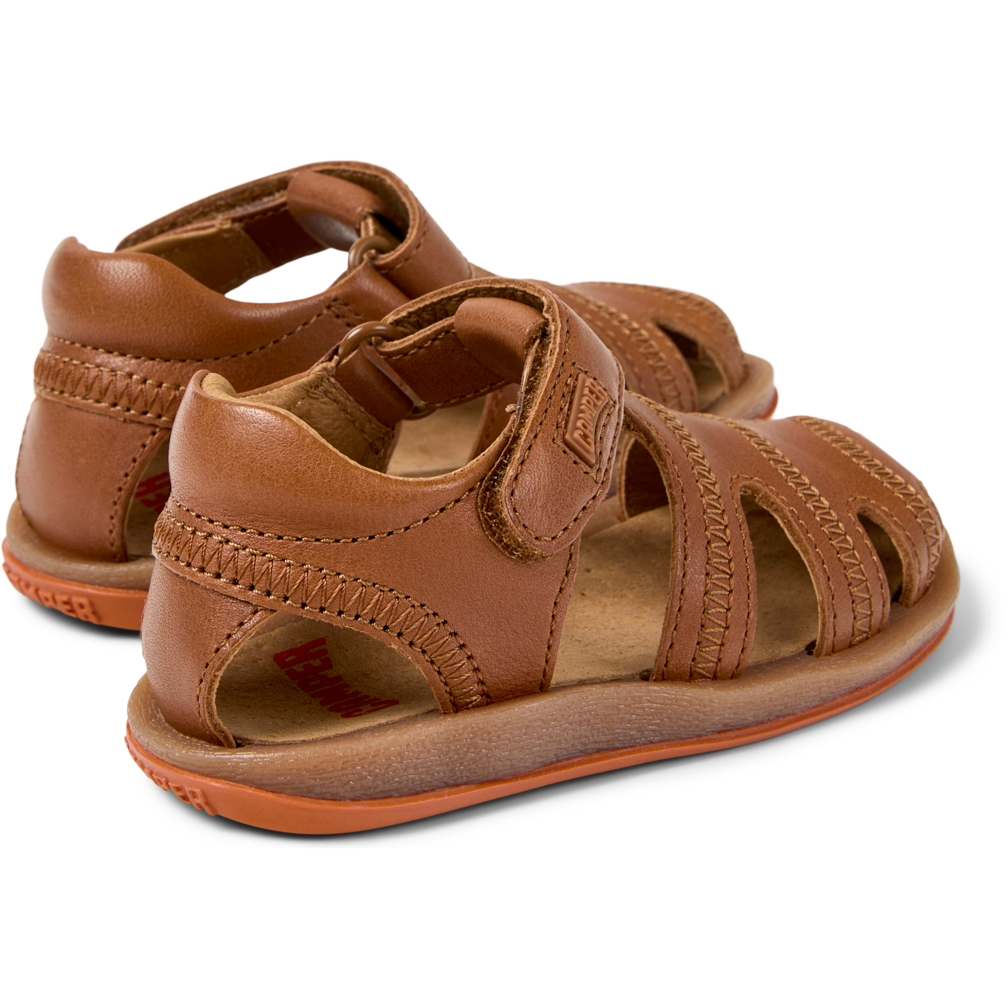 Sandali - CAMPER Bicho - Marrone - Pelle liscia