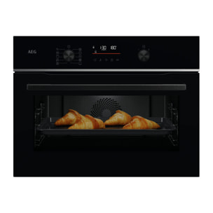 AEG Horno compacto Serie 5000 SurroundCook con SteamBake con Display LED Explore TA5PK401B