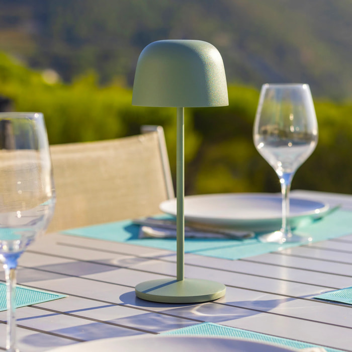 Lampe de table sans fil SOPHIA Vert H28cm