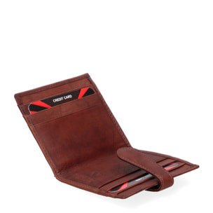 Portafoglio  da donna ecopelle Prodotto Vegano 9x8x2 cm