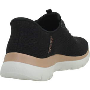 Sneakers De  Mujer Slip - Ins Arch Fit Summits Soft Negro