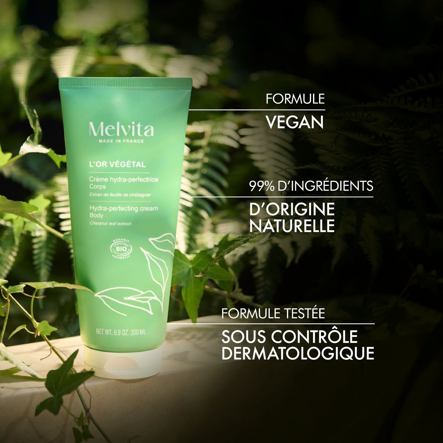 L'Or Végétal - Crème Corps Hydra-Perfectrice 200 ml