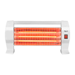 Stufa a quarzo orizzontale con 3 barre. 800W di potenza.