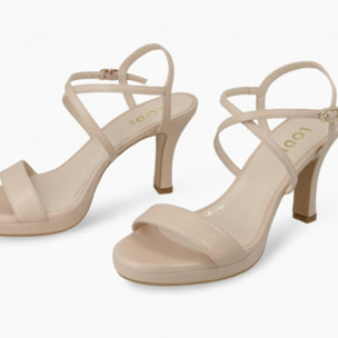 SANDALIAS NUDE LESERA