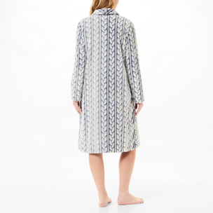 Bata larga Azul Marino