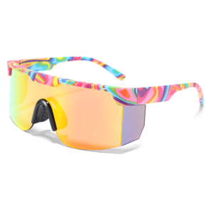 Gafas de Sol Fluor 9957-C4 de Tr90 Unisex 58 mm
