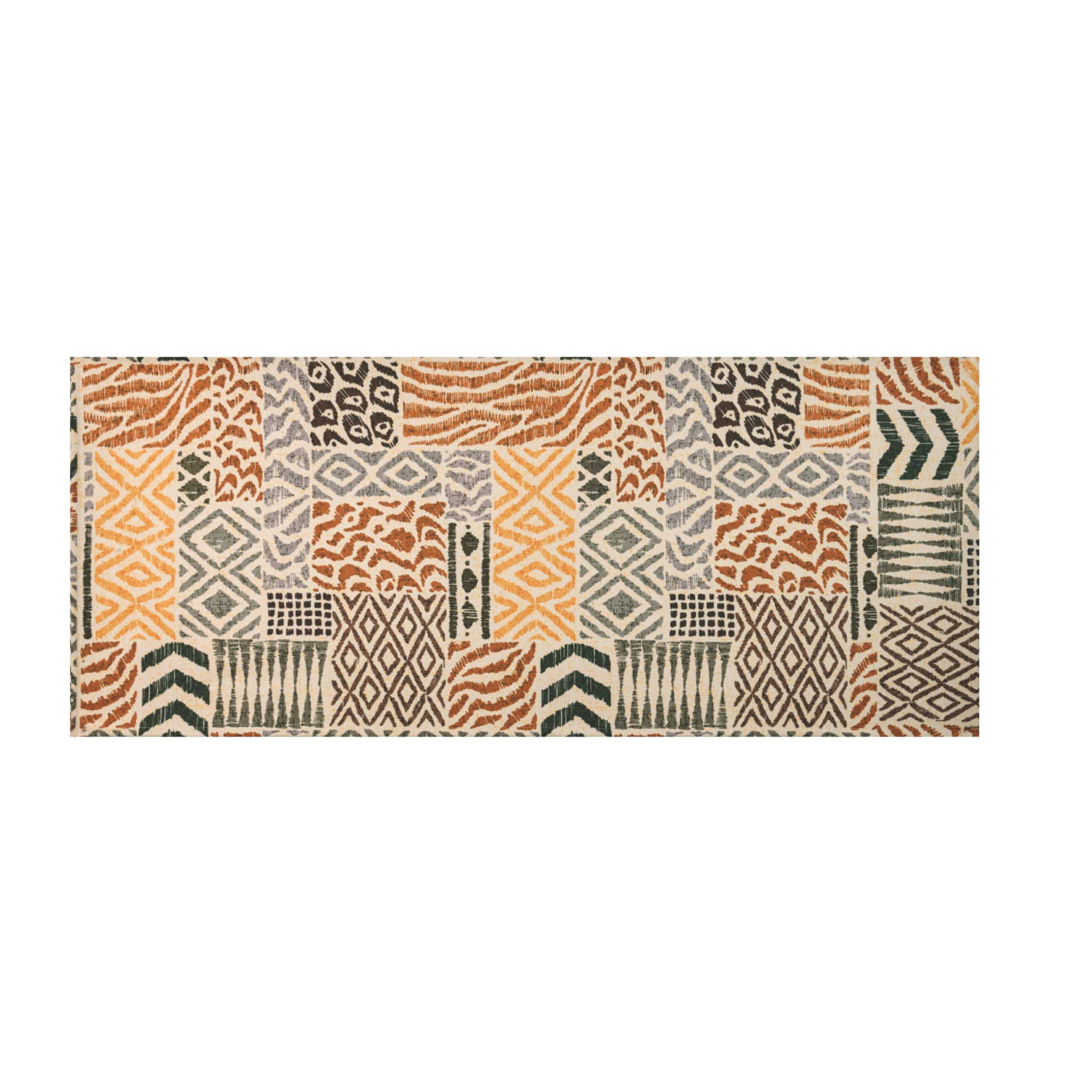 Tappeto Passatoia Cucina Con Retro Antiscivolo Antisfilo Linea Futura Africa