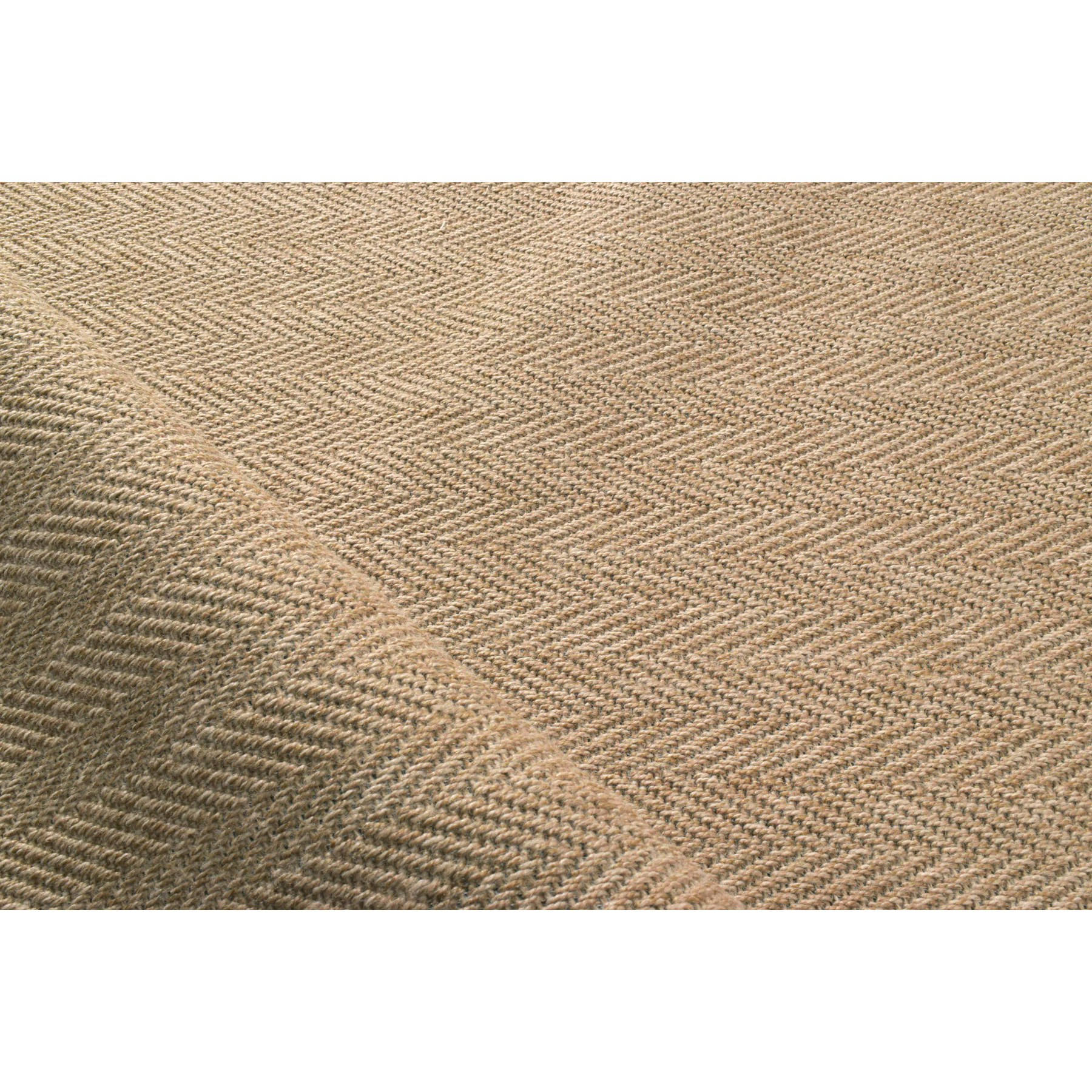 Nature - tapis aspect toile de jute naturel beige