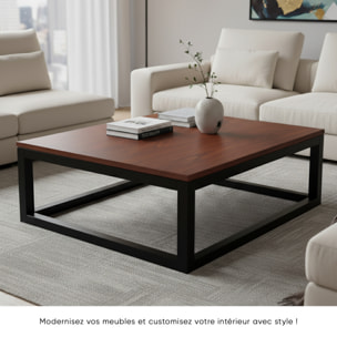 Rouleau adhésif bois noyer foncé au mètre - Autocollants Revêtement Adhésif Cuisine Meubles Salle de bain