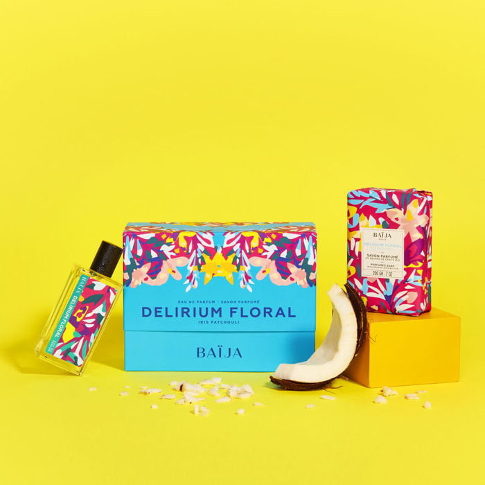 Delirium Floral - Coffret Parfum 50 ml et Savon Solide 200 g