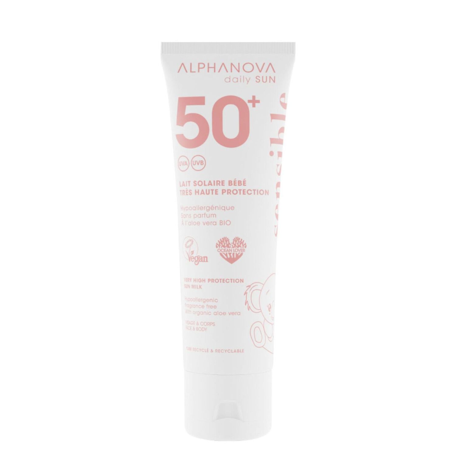 Sensible - Lait Solaire Bébé SPF 50+ 50 ml