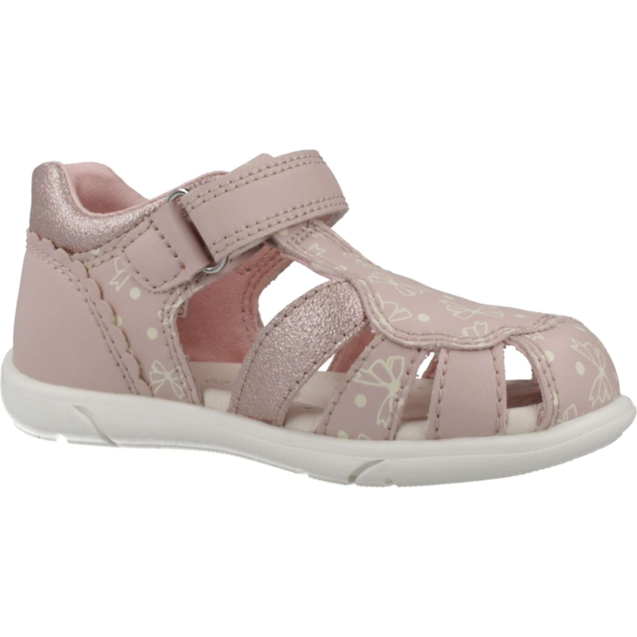 Sandalias Niña de la marca GEOX  modelo B SANDAL ZAPITO GIRL ROSA