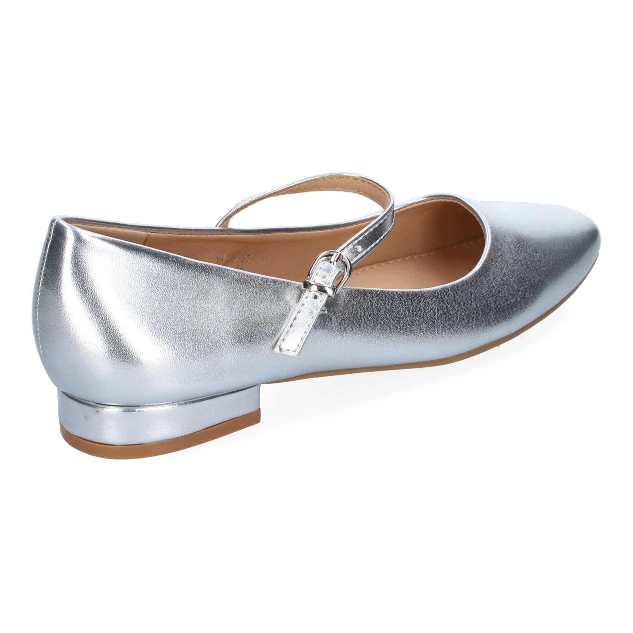 Zapato de Mujer tipo Bailarina Francesita con Elegante Diseño y Cierre de Hebilla
