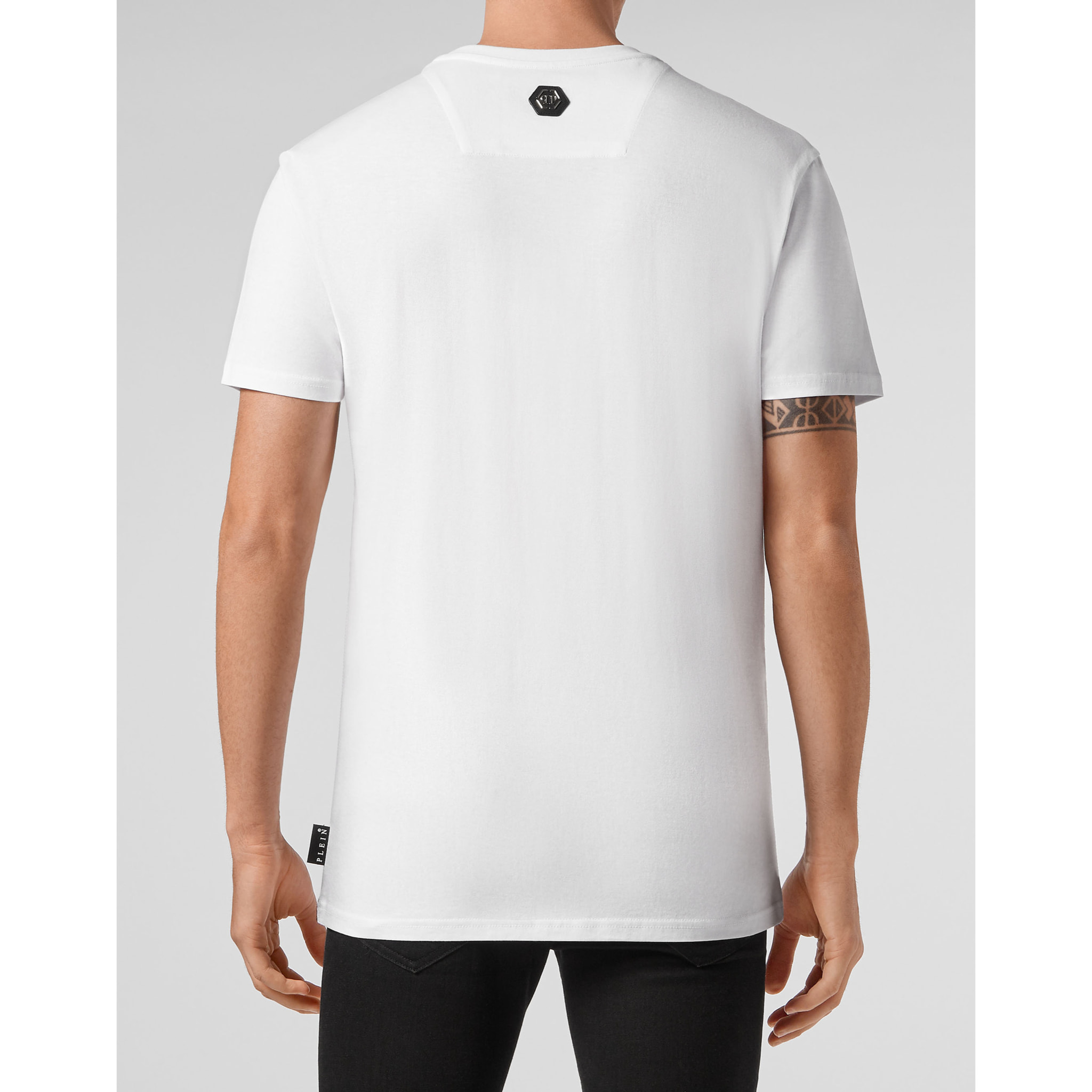 PHILIPP PLEIN T-shirt Round Neck SS Skull