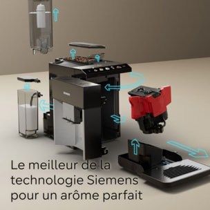 Expresso Broyeur SIEMENS EQ500 integral Inox/Noir lustré TQ515R03