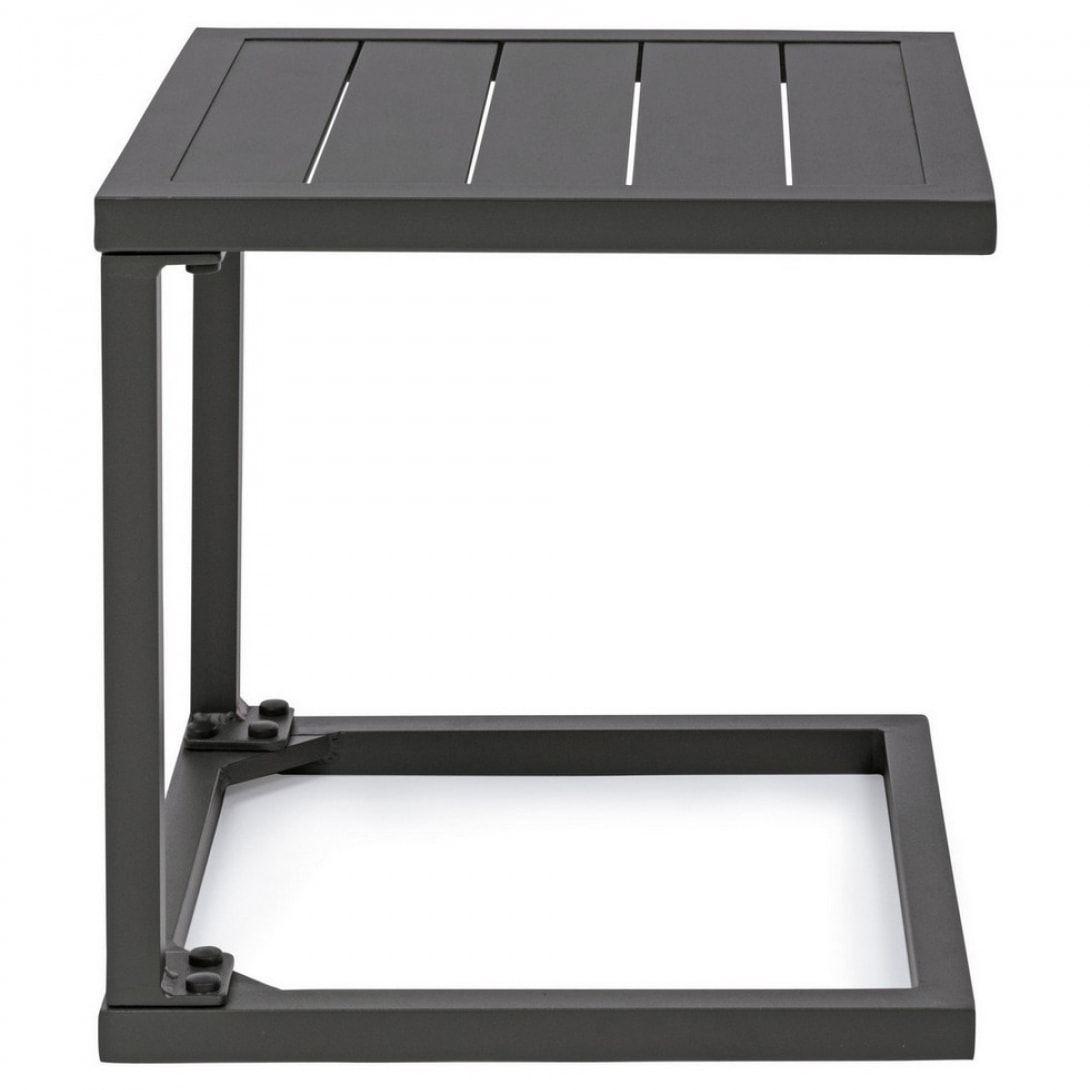 Tavolino HILDE antracite 40x40 cm