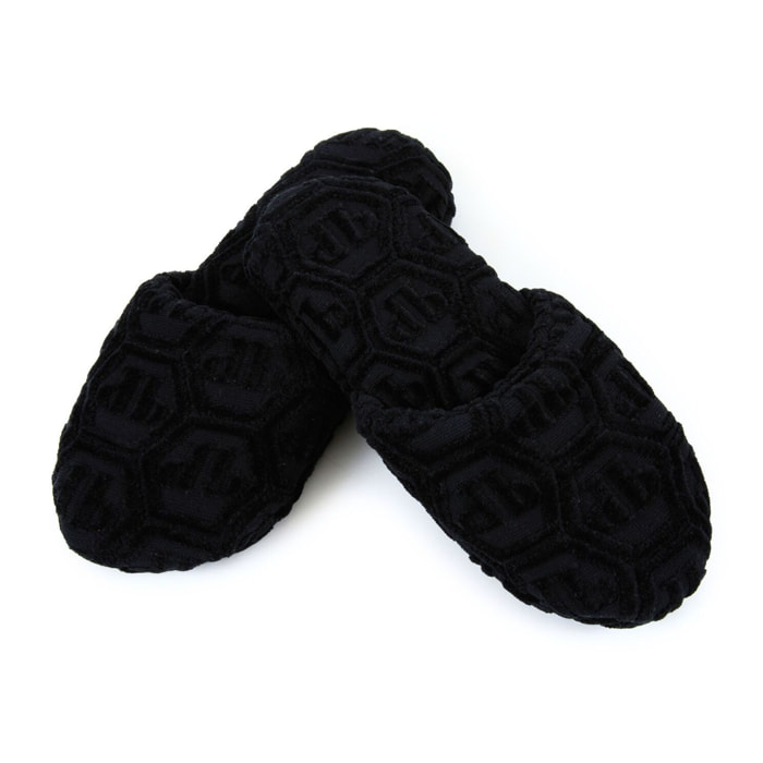 PHILIPP PLEIN Puffy Slippers Hexagon