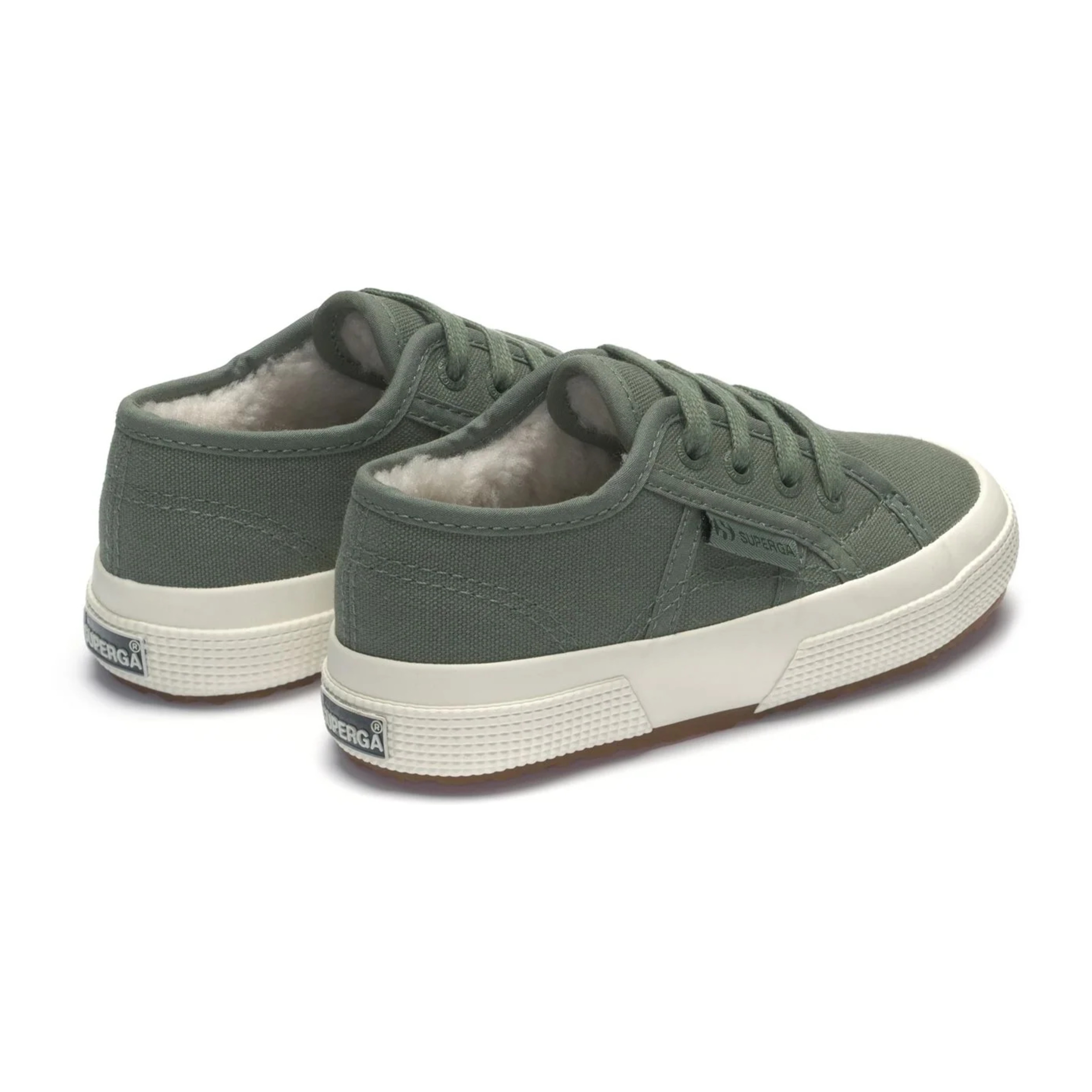 Le Superga Superga Bambino/A Verde 2750 KIDS WATERPROOF COTTON