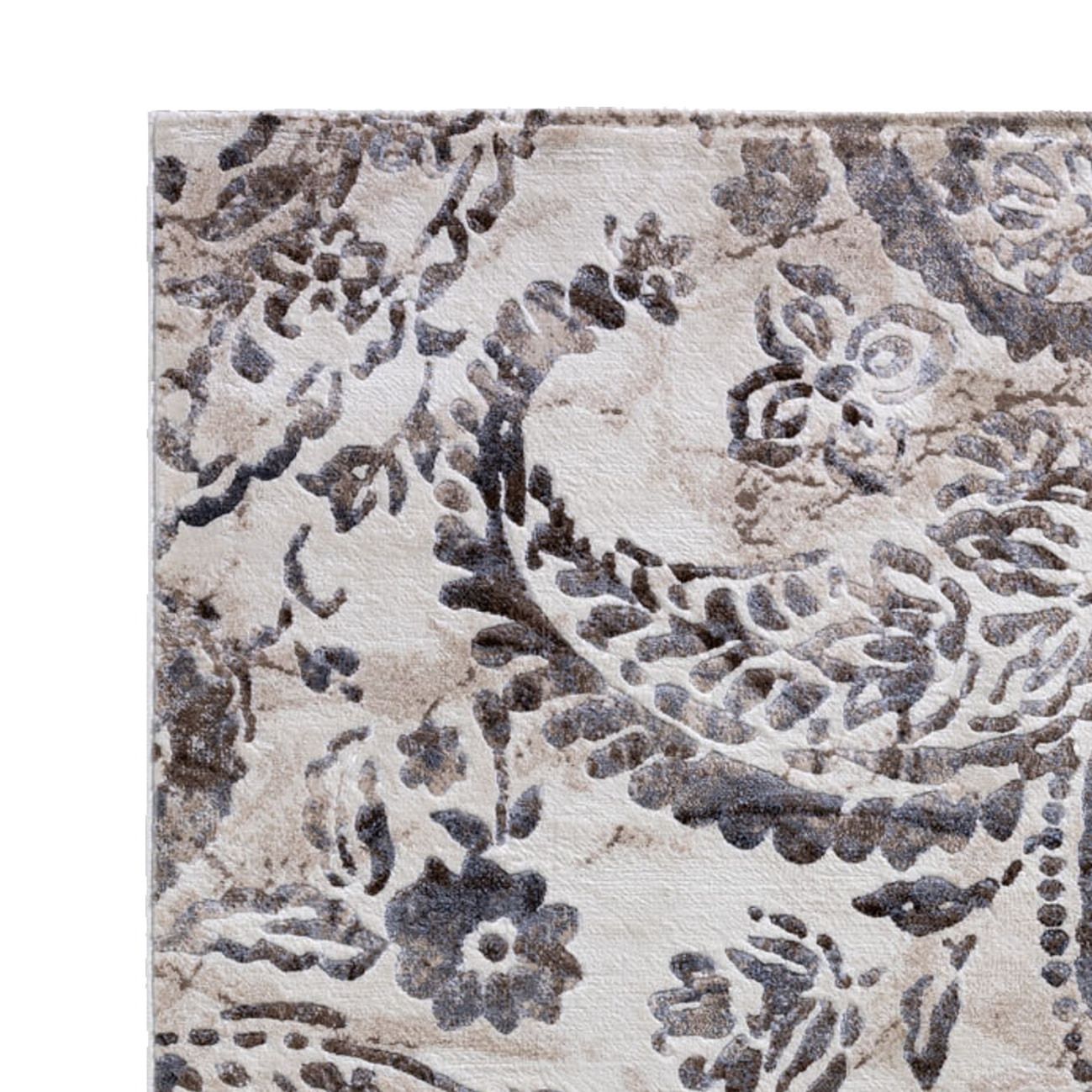 Tapis de couloir Tomasucci ELEGANT BROWN 14, en polypropylène, marron, 80 × 150 cm