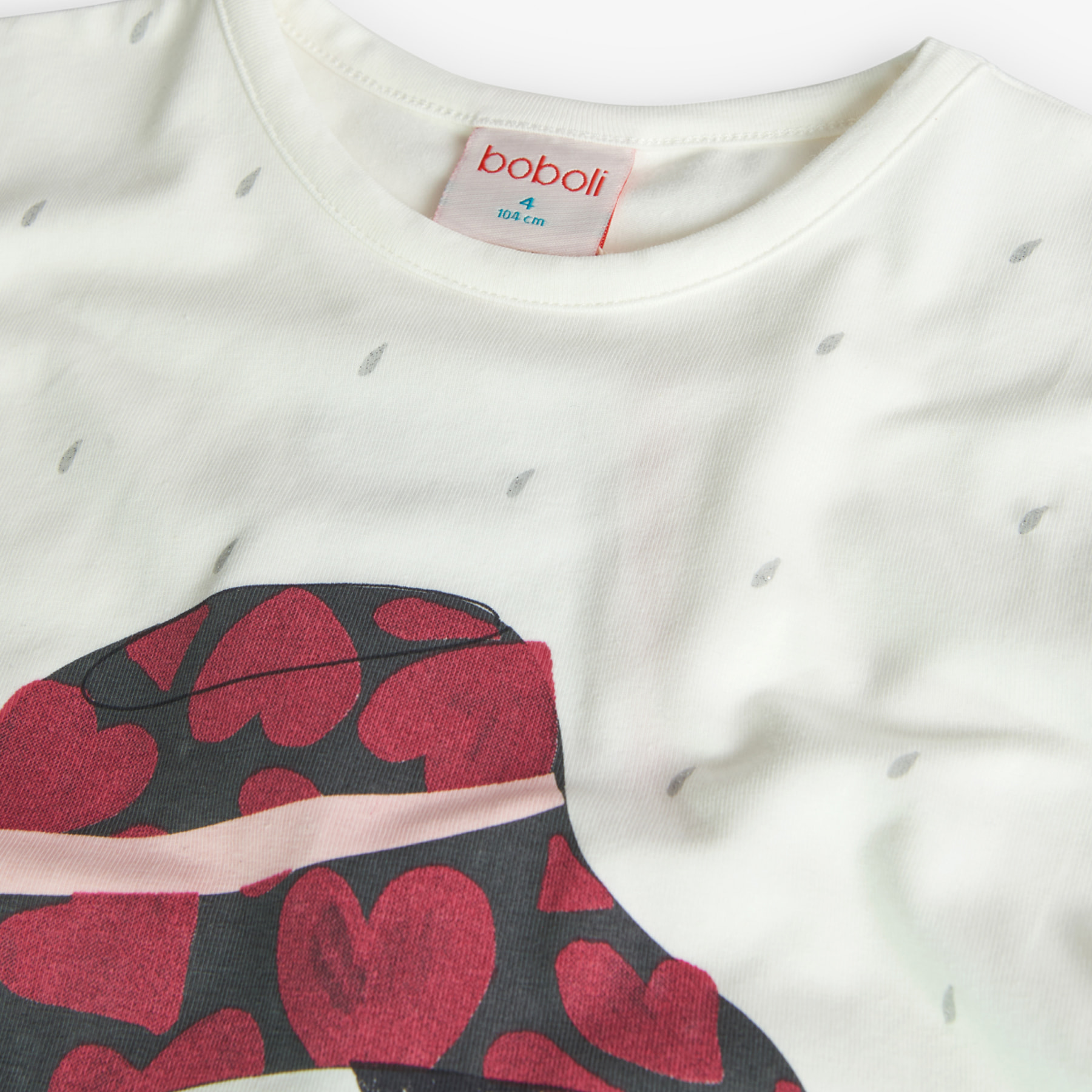 Camiseta punto elástico de niña -BCI