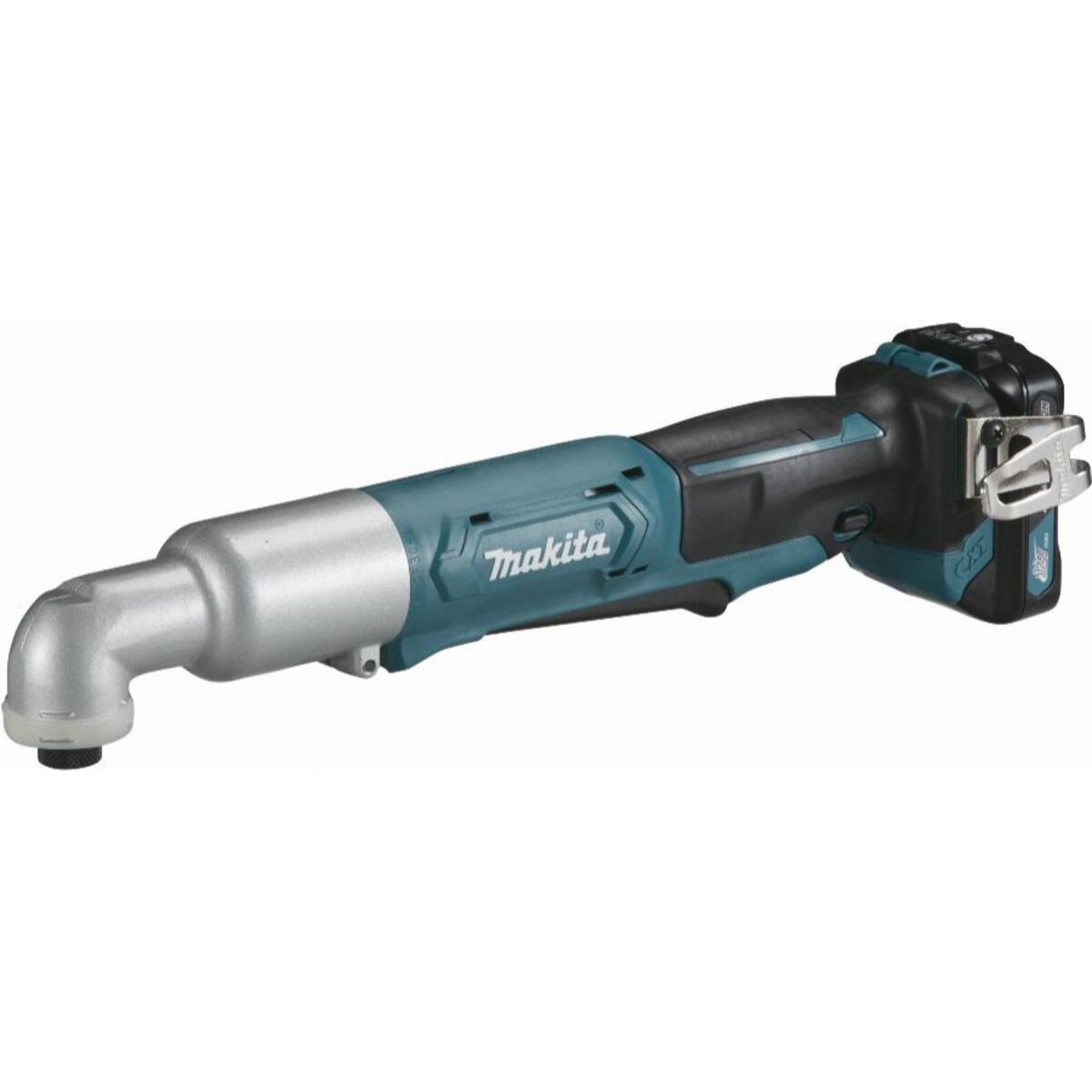 Visseuse d'angle à chocs 12 V CXT 1/4'' - 6,35 mm 60 Nm - MAKITA - avec 2 batteries 12V 2.0Ah - chargeur - TL064DSAE