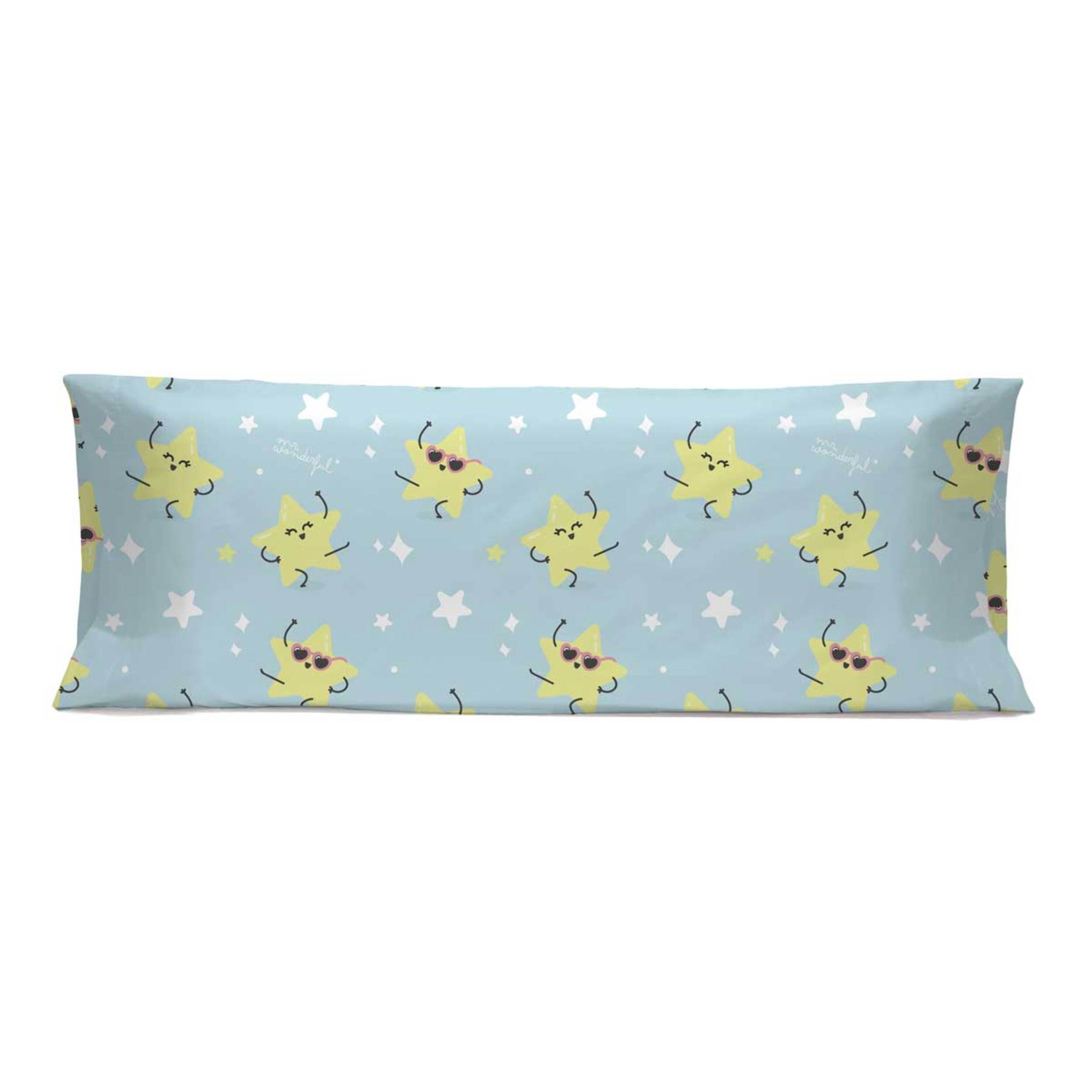 Funda de almohada 45x110 cm (cama de 90 cm) ESTRELLAS