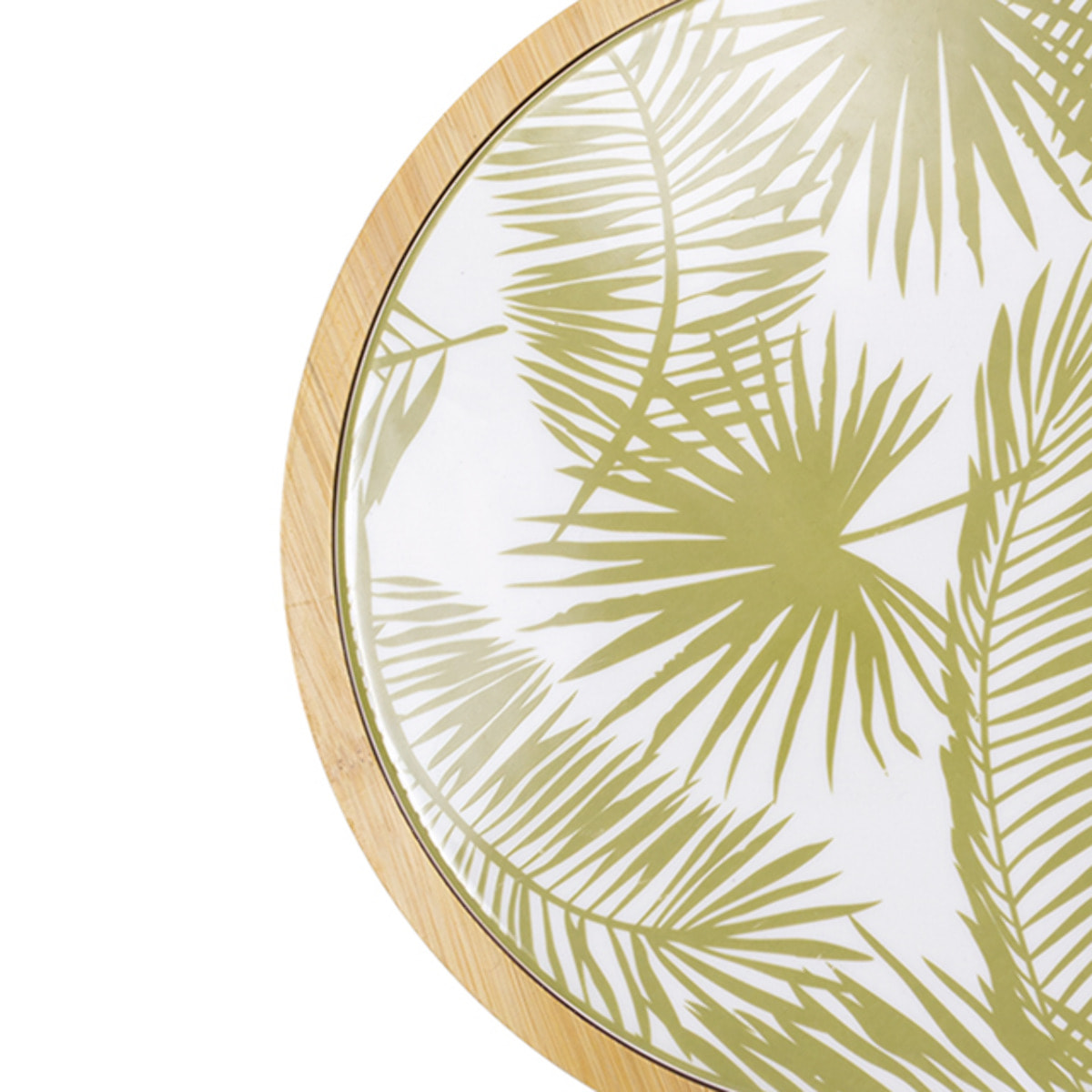 Tagliere tondo Aruba in new bone china