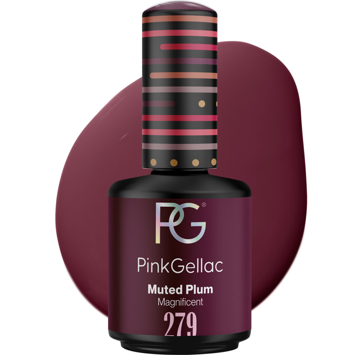 Vernis semi-permanent - 279 Muted Plum - 15 ml