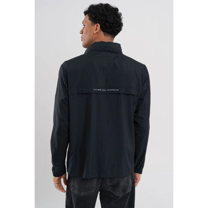 Cortavientos hombre TEAM negro