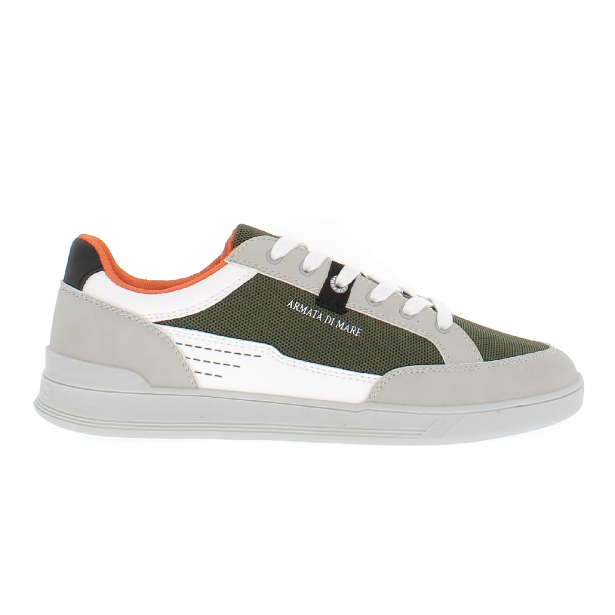 Armata di Mare Scarpe Uomo Sneakers Casual Stringate Basse con Soletta Rimovibile in Memory Foam AMU SS23D320 Beige Khaki