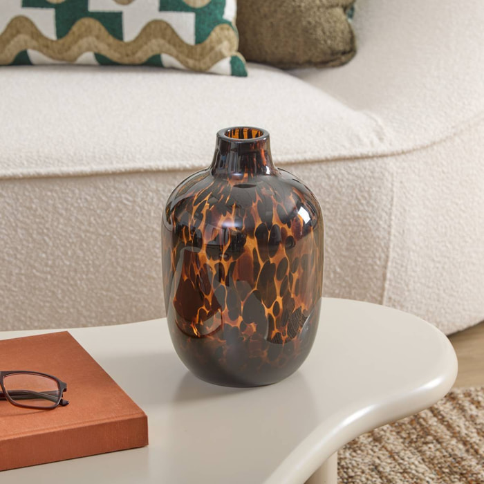 Vase Roen ambre H25,5cm