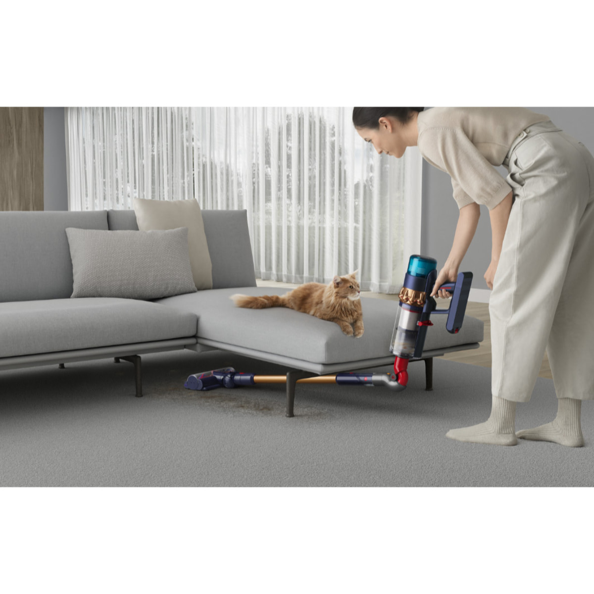 Aspirapolvere senza filo Dyson Gen5detectᵀᴹ Absolute (rame/blu) | Nuovo