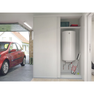 Chauffe-eau électrique Blindé Vertical mural standard - 200 L - THERMOR - 251085