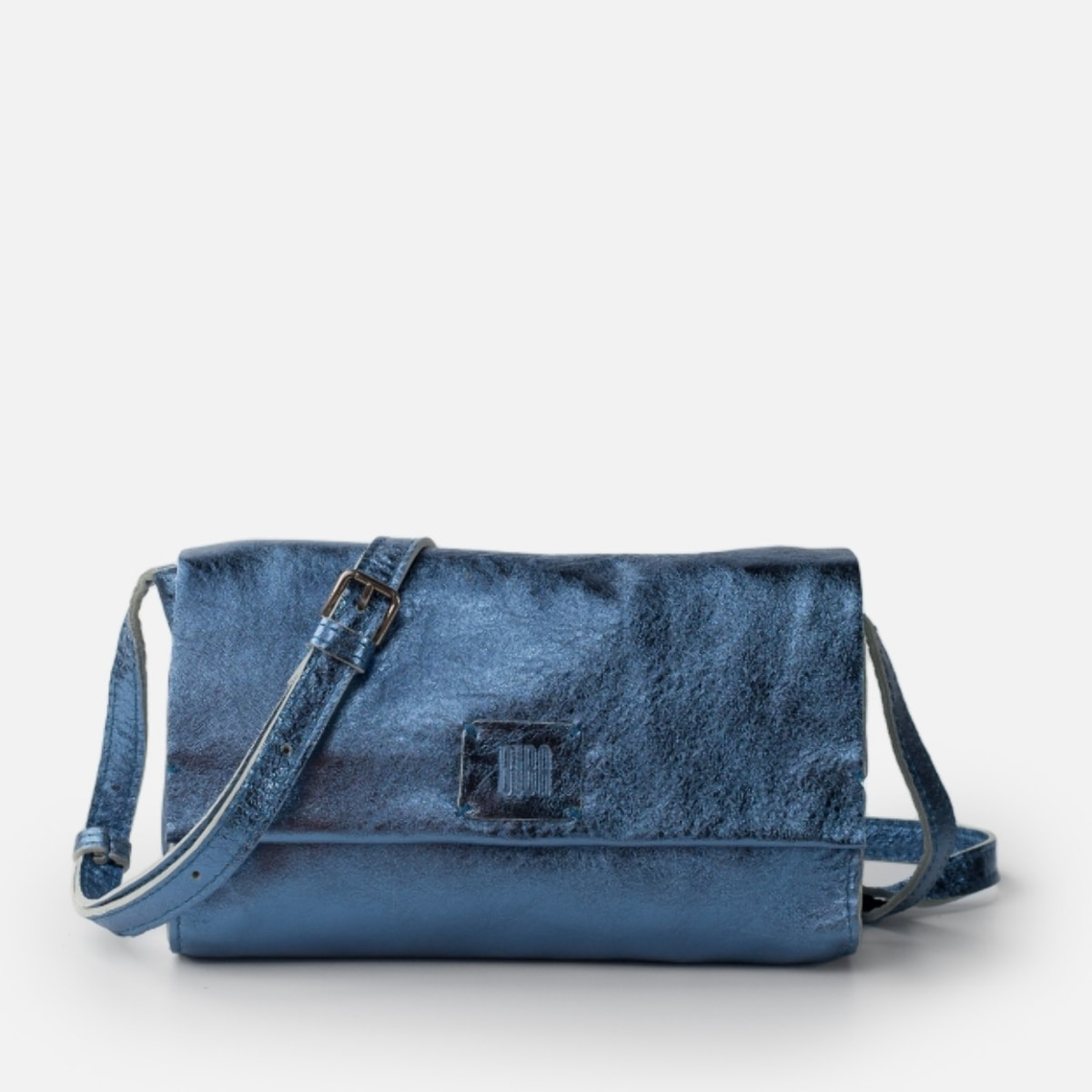 Bandolera BIBA Chester Smog de piel