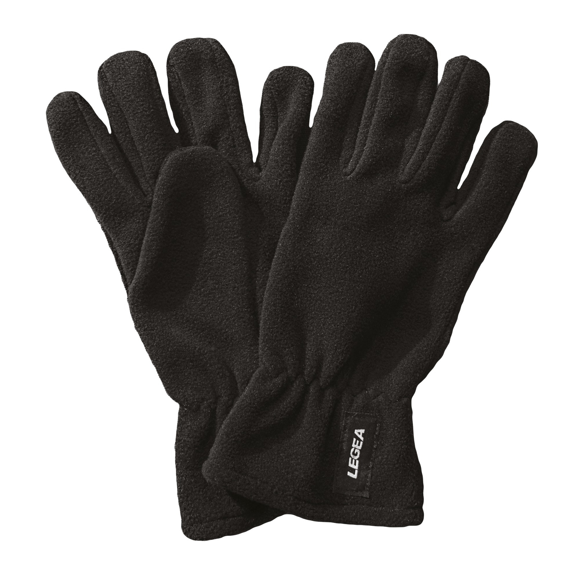 Guanti in Pile neri unisex