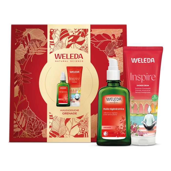 WELEDA - COFFRET NOEL CORPS GRENADE 2025