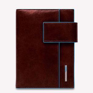 Piquadro Organiseur en cuir, grand format