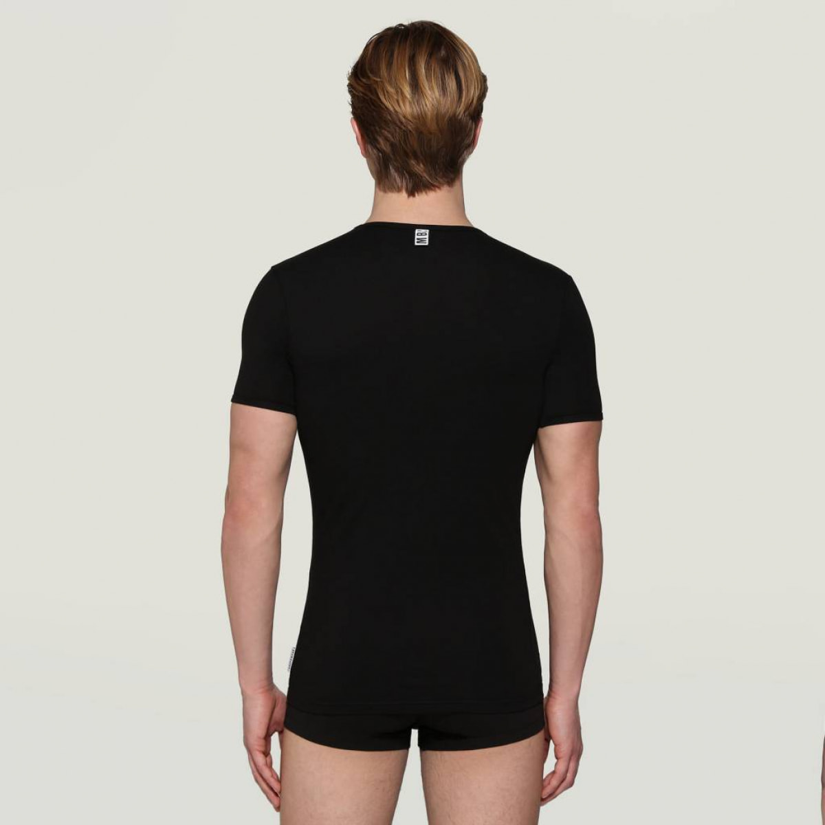 CAMISETA BIKKEMBERGS UNDERWEAR 2-PACK HOMBRE V-NECK UNDERSHIRT