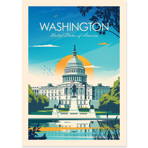 Affiche - Washington - Studio Inception