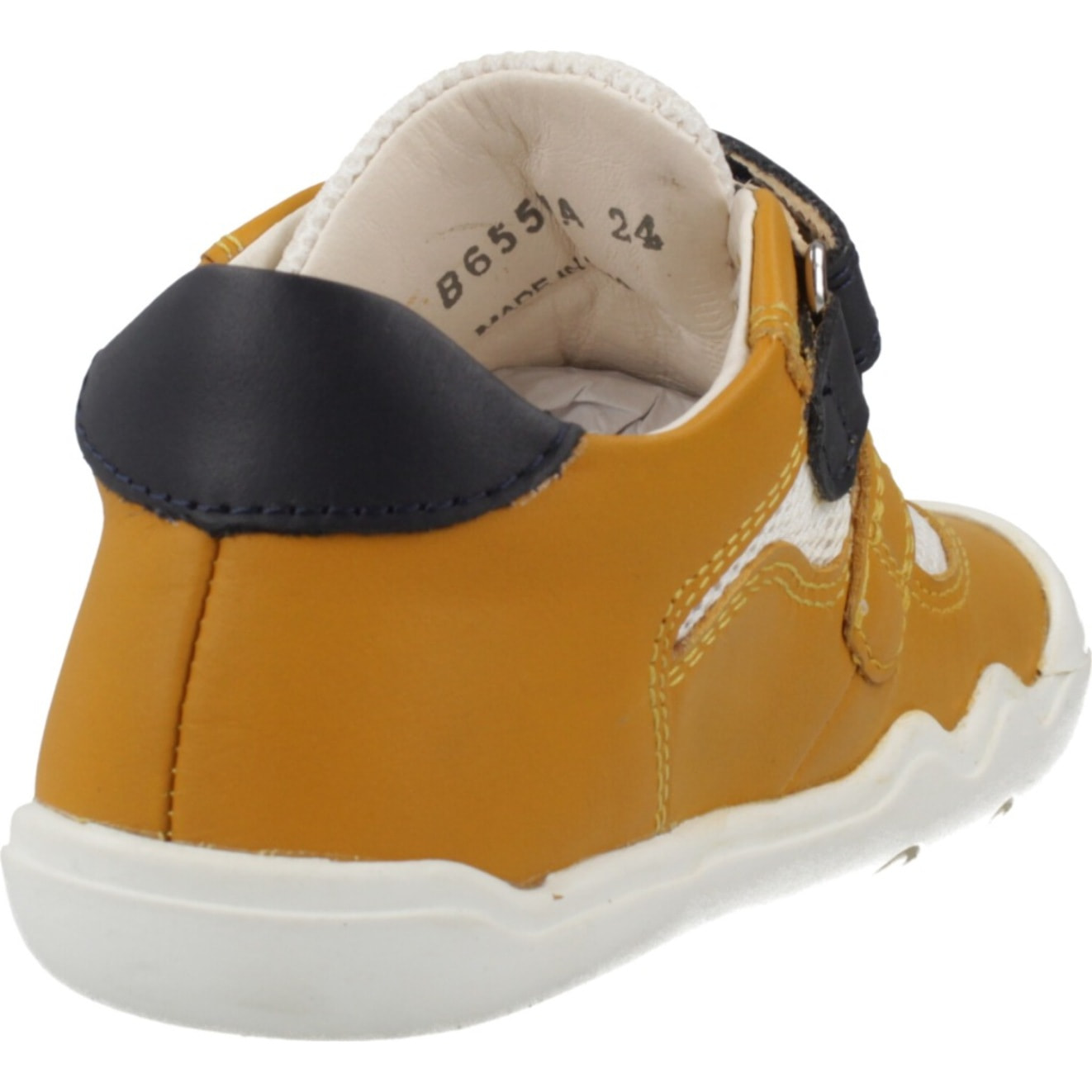 Zapatillas Niño de la marca GEOX  modelo B STEPPIEUP AMARILLO