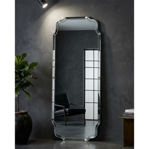 SPECCHIO DA MURO ISTANBUL GRIGIO CM 60X2X150 (MISURA SPECCHIO CM 54X143,5)