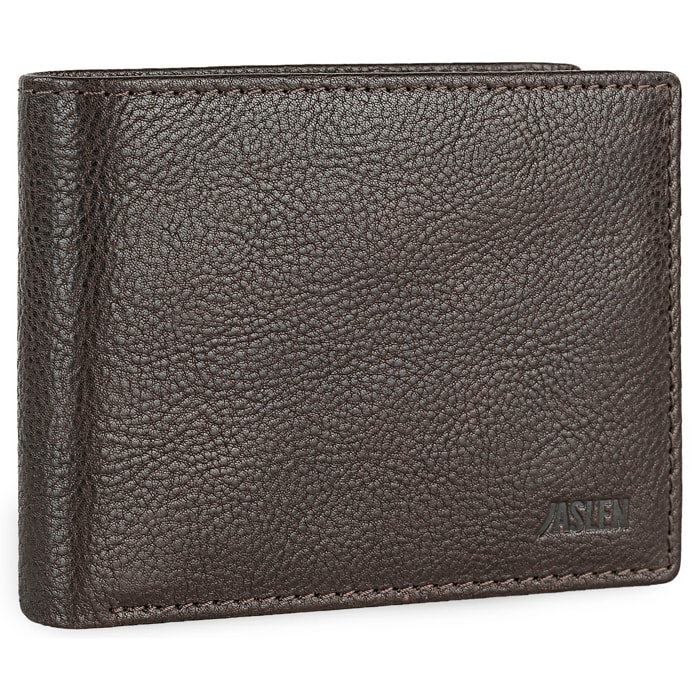 Cartera Hombre Piel Jaslen Hannover Marron