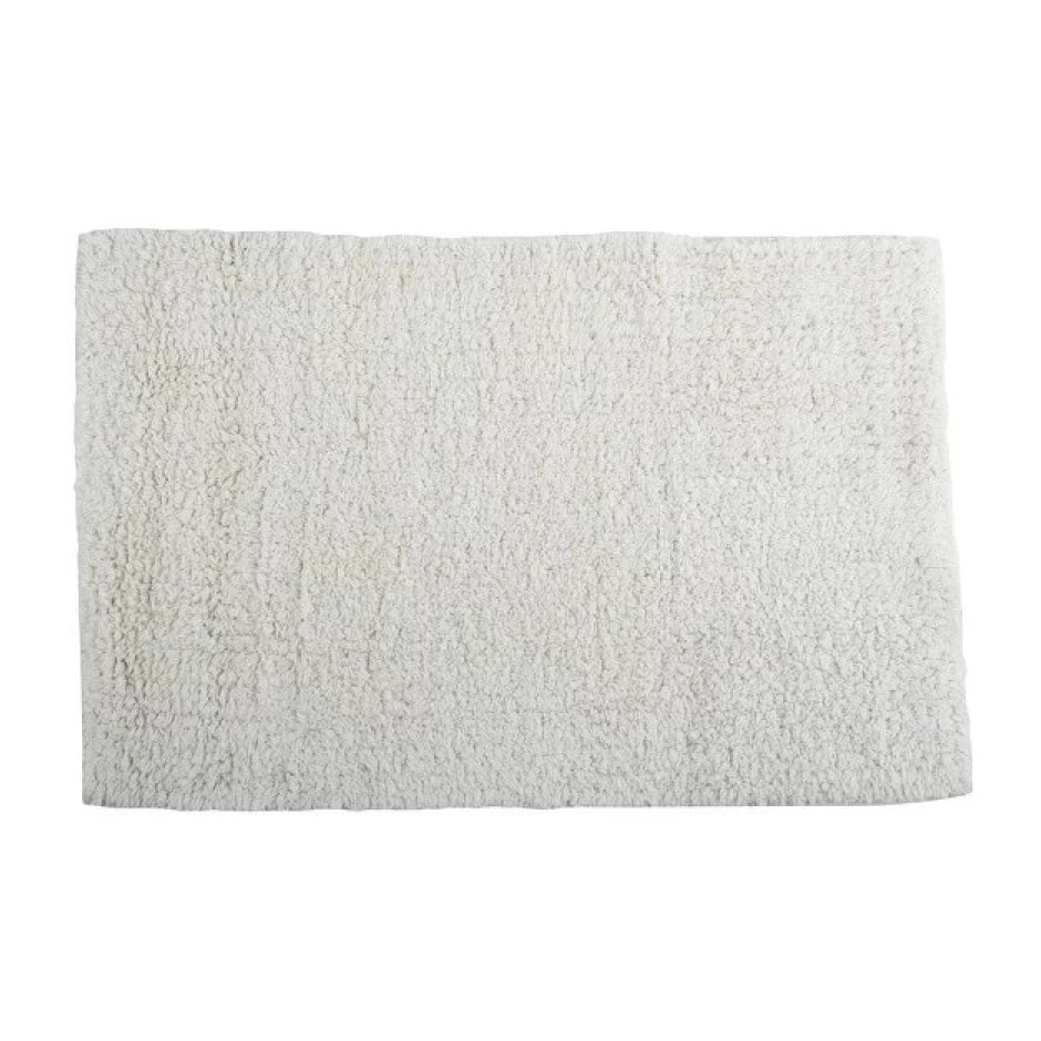 Tapis de bain Coton 45x70cm Blanc MSV