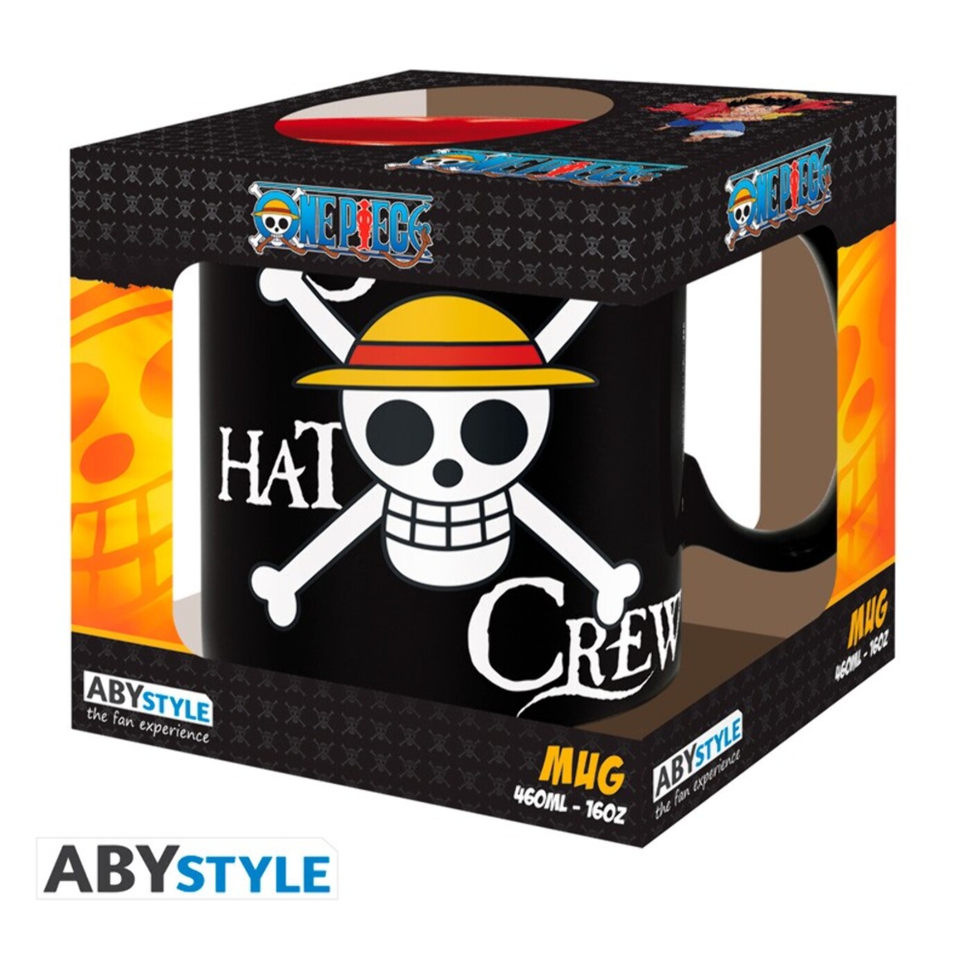 One Piece - Tazza - 460 Ml - Luffy & Skull - Album Per Carte Box