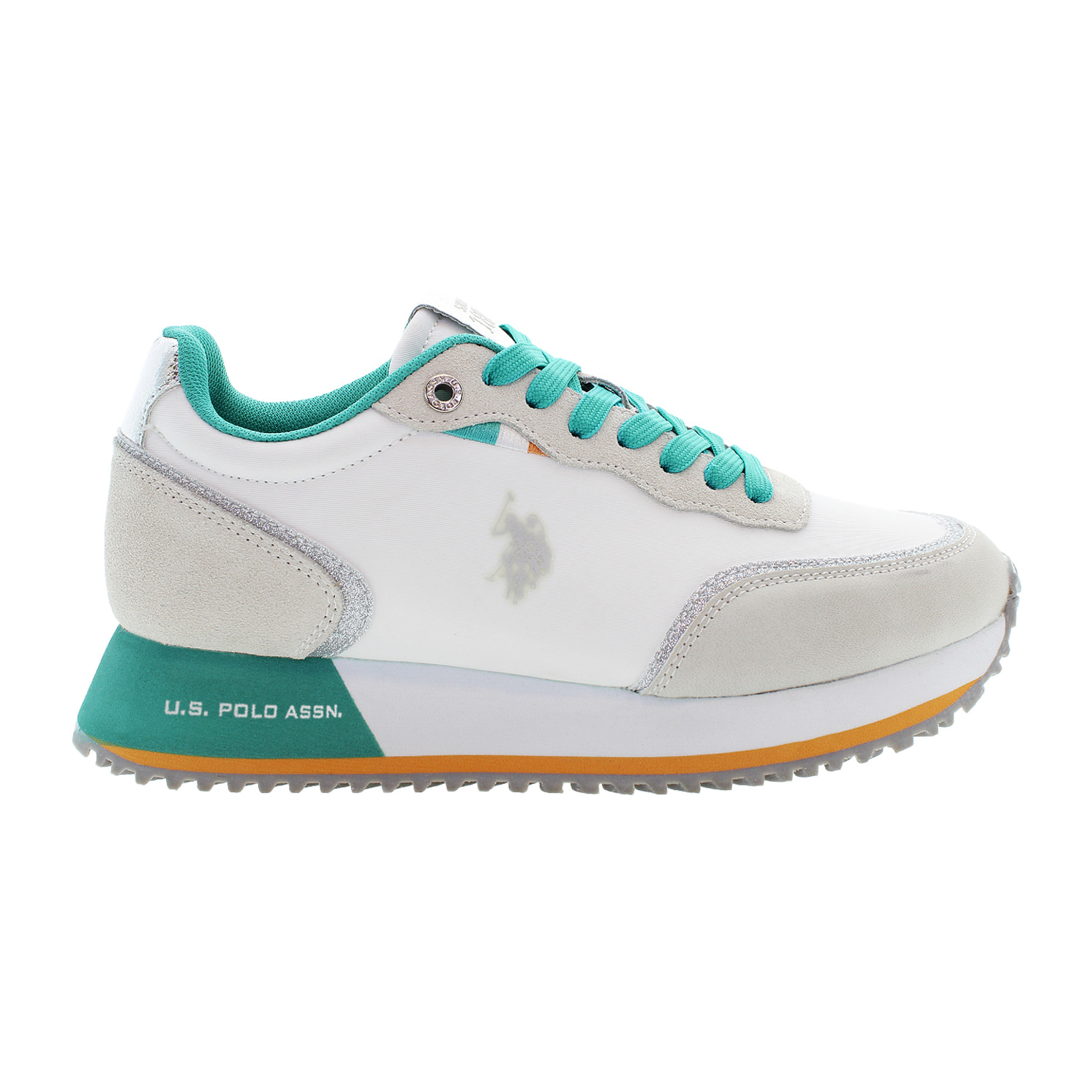U.S. Polo Assn. - Sneakers SACHA007W/5NS1 in sintetico per donna