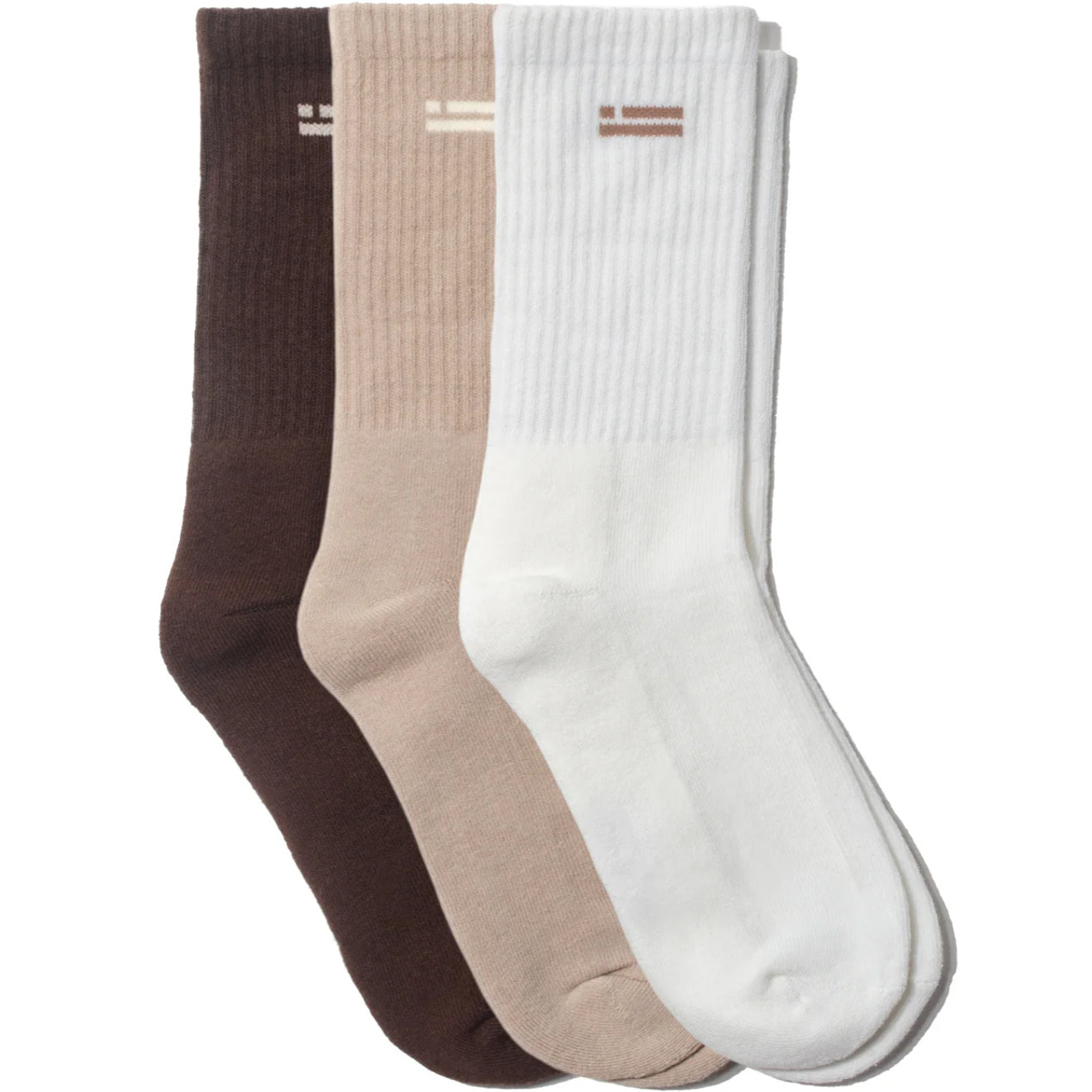 Pack 3 Calcetines Flag Marrón